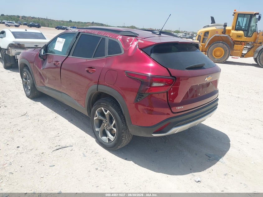 2025 Chevrolet Trax VIN KL77LHEP9SC235263 IAAI salvage auction — ROLLOVER, Certificate Of Destruction (Florida), sold $1,900 on 2026-07-07 (photo 3)
