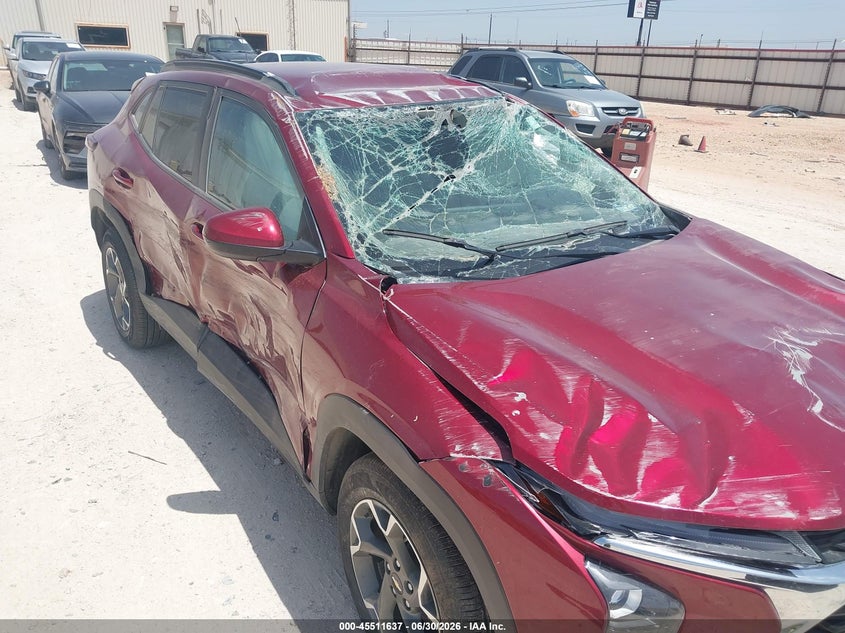 2025 Chevrolet Trax VIN KL77LHEP9SC235263 IAAI salvage auction — ROLLOVER, Certificate Of Destruction (Florida), sold $1,900 on 2026-07-07 (photo 6)