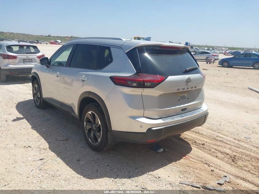 2025 Nissan Rogue VIN JN8BT3BA3SW006063 IAAI salvage auction — FRONT END, Enterprise Vehicles Clear Only (Texas), sold $13,800 on 2026-07-07 (photo 3)