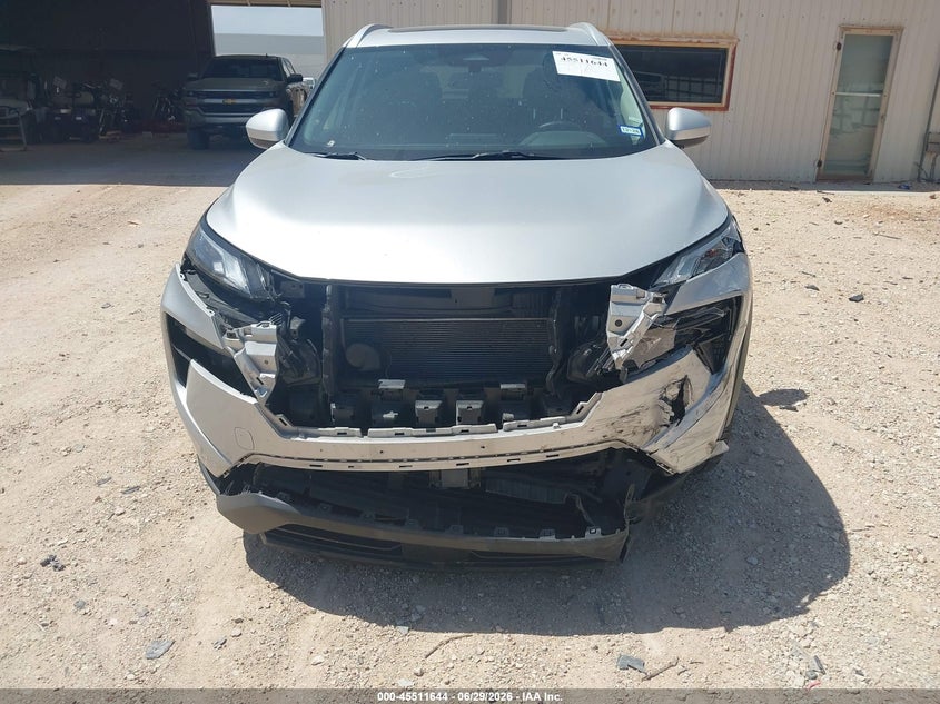 2025 Nissan Rogue VIN JN8BT3BA3SW006063 IAAI salvage auction — FRONT END, Enterprise Vehicles Clear Only (Texas), sold $13,800 on 2026-07-07 (photo 6)