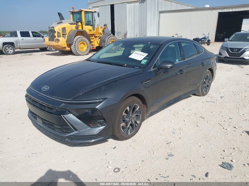 2025 Hyundai Sonata VIN KMHL64JA0SA471598 IAAI salvage auction — FRONT END, Enterprise Vehicles Clear Only (Louisiana), sold $16,300 on 2026-07-07 (photo 2)