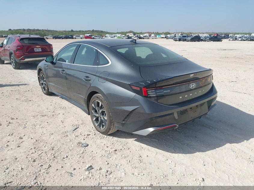 2025 Hyundai Sonata VIN KMHL64JA0SA471598 IAAI salvage auction — FRONT END, Enterprise Vehicles Clear Only (Louisiana), sold $16,300 on 2026-07-07 (photo 3)