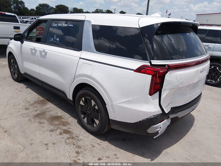2026 Kia VIN KNDNB5KA7T6137716 IAAI salvage auction — LEFT REAR, Enterprise Vehicles Clear Only (Louisiana), sold $25,750 on 2026-07-07 (photo 3)