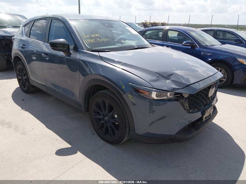 2025 Mazda Cx-5 VIN JM3KFBCMXS0639708 IAAI salvage auction — RIGHT FRONT, Enterprise Vehicles Clear Only (Illinois), sold $21,600 on 2026-07-07 (photo 1)