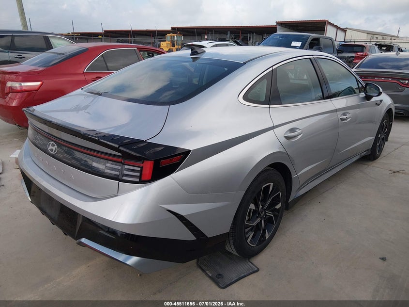 2025 Hyundai Sonata VIN KMHL64JA8SA466150 IAAI salvage auction — LEFT FRONT, Enterprise Vehicles Clear Only (Kentucky), sold $16,150 on 2026-07-07 (photo 4)