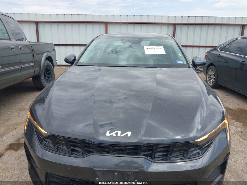 2026 Kia K5 VIN KNAG24J70T5448495 IAAI salvage auction — HAIL, Enterprise Vehicles Clear Only (Texas), sold $18,850 on 2026-07-07 (photo 6)