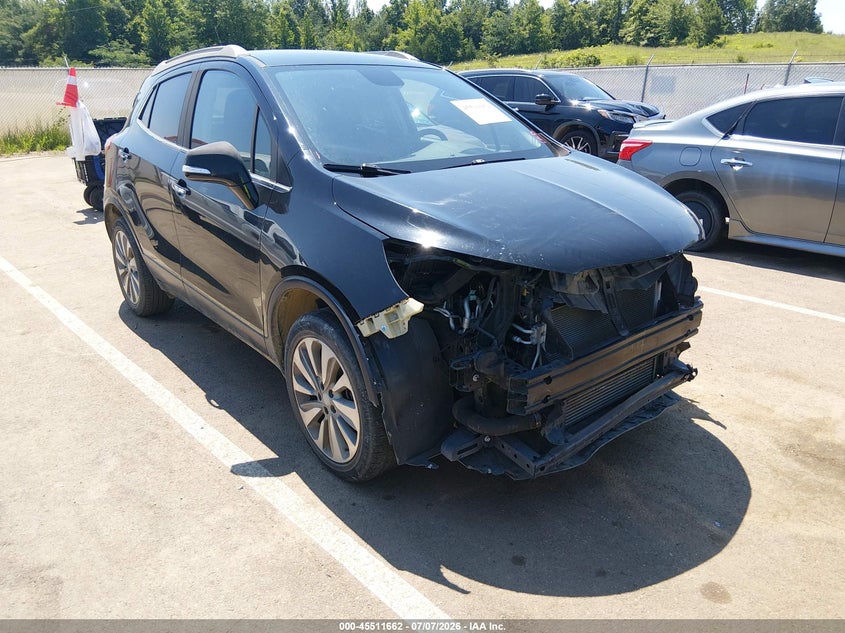 2017 Buick Encore VIN KL4CJASB5HB192914 IAAI salvage auction — LEFT FRONT, Salvage (Mississippi), sold $825 on 2026-07-30 (photo 1)