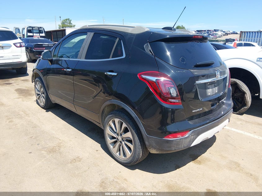 2017 Buick Encore VIN KL4CJASB5HB192914 IAAI salvage auction — LEFT FRONT, Salvage (Mississippi), sold $825 on 2026-07-30 (photo 3)