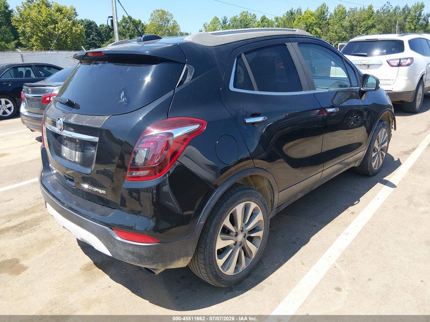 2017 Buick Encore VIN KL4CJASB5HB192914 IAAI salvage auction — LEFT FRONT, Salvage (Mississippi), sold $825 on 2026-07-30 (photo 4)