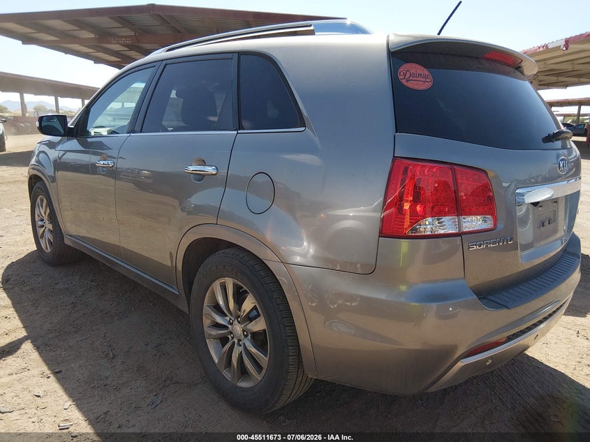 2011 Kia Sorento VIN 5XYKW4A21BG131899 IAAI salvage auction — NORMAL WEAR, Clear-Dealer Only (Arizona), sold $525 on 2026-07-28 (photo 3)