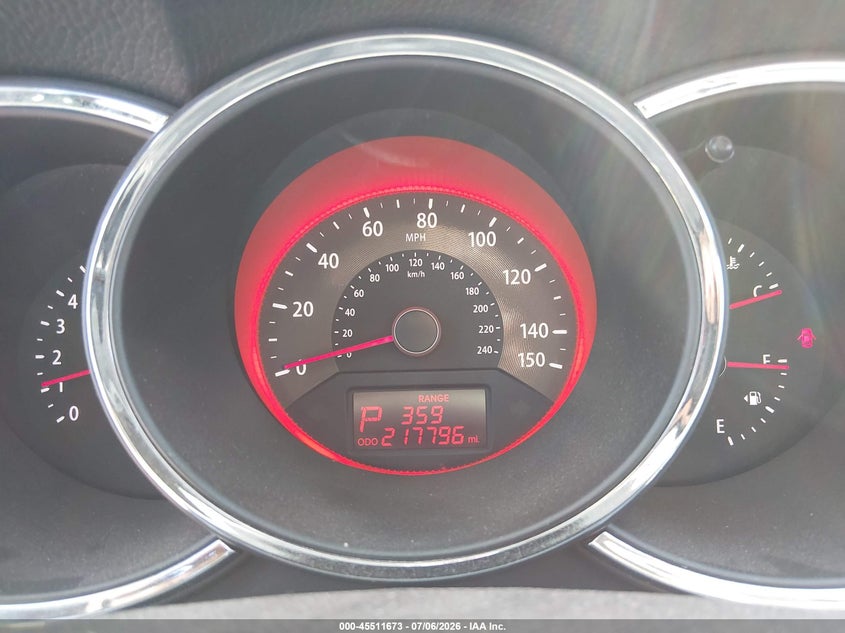 2011 Kia Sorento VIN 5XYKW4A21BG131899 IAAI salvage auction — NORMAL WEAR, Clear-Dealer Only (Arizona), sold $525 on 2026-07-28 (photo 7)