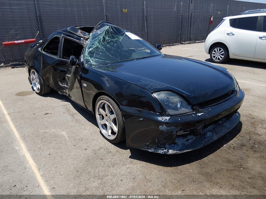 1998 Honda Prelude VIN JHMBB6158WC012192 IAAI salvage auction — SIDE, Non-Repairable (California), sold $550 on 2026-07-29 (photo 1)