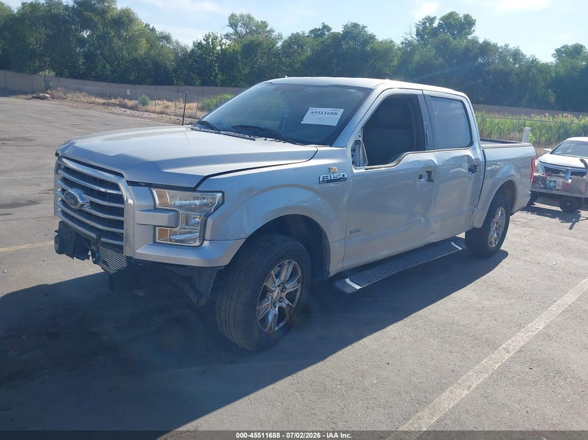 2016 Ford F-150 VIN 1FTEW1CP9GKE72487 IAAI salvage auction — NORMAL WEAR, Rebuilt/Restored (Utah), sold $2,575 on 2026-07-09 (photo 2)
