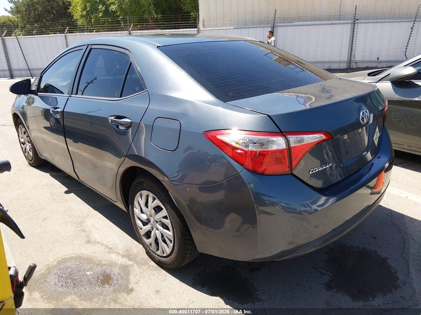 2014 Toyota Corolla VIN 5YFBURHE1EP141500 IAAI salvage auction — NORMAL WEAR, Clear - Dealer Only (California), sold $2,150 on 2026-07-16 (photo 3)