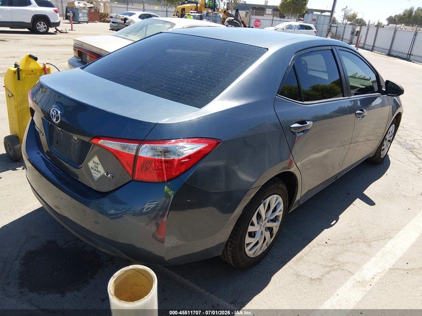 2014 Toyota Corolla VIN 5YFBURHE1EP141500 IAAI salvage auction — NORMAL WEAR, Clear - Dealer Only (California), sold $2,150 on 2026-07-16 (photo 4)