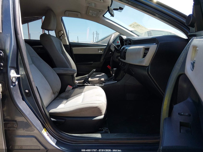 2014 Toyota Corolla VIN 5YFBURHE1EP141500 IAAI salvage auction — NORMAL WEAR, Clear - Dealer Only (California), sold $2,150 on 2026-07-16 (photo 5)