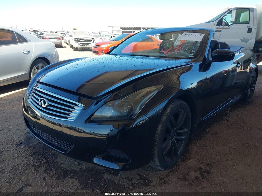 2010 Infiniti G37 VIN JN1CV6FE2AM351994 IAAI salvage auction — NORMAL WEAR, Restored (Arizona), sold $2,650 on 2026-07-28 (photo 2)