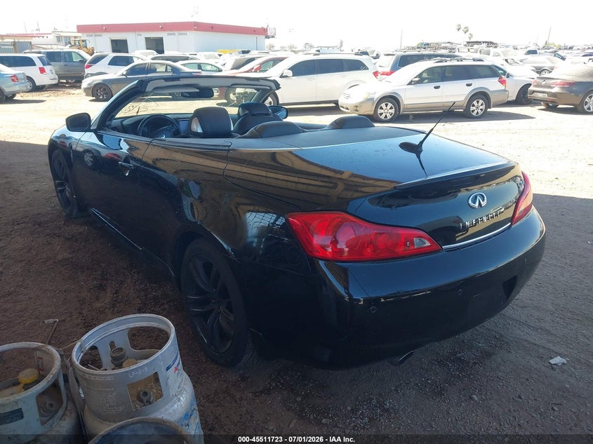 2010 Infiniti G37 VIN JN1CV6FE2AM351994 IAAI salvage auction — NORMAL WEAR, Restored (Arizona), sold $2,650 on 2026-07-28 (photo 3)