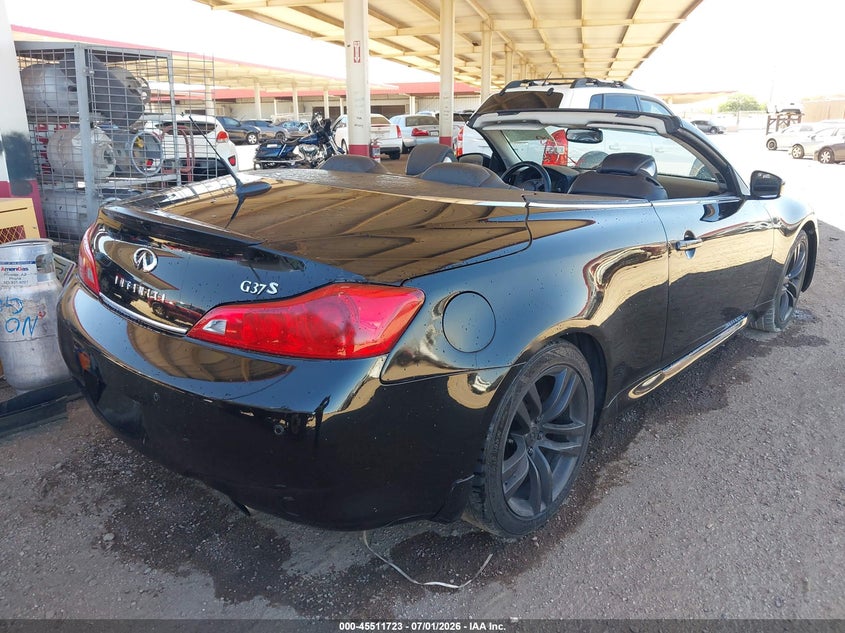 2010 Infiniti G37 VIN JN1CV6FE2AM351994 IAAI salvage auction — NORMAL WEAR, Restored (Arizona), sold $2,650 on 2026-07-28 (photo 4)