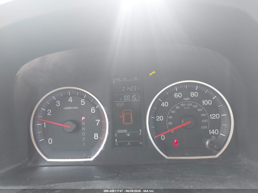 2008 Honda Cr-v VIN JHLRE38508C037993 IAAI salvage auction — SIDE, Repossession Paperwork (Georgia), sold $25 on 2026-07-23 (photo 7)