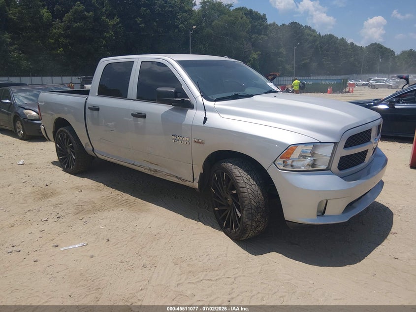 2016 Ram 1500 VIN 3C6RR6KT0GG354976 IAAI salvage auction — RIGHT SIDE, Salvage Title, sold $3,900 on 2026-08-13 (photo 1)