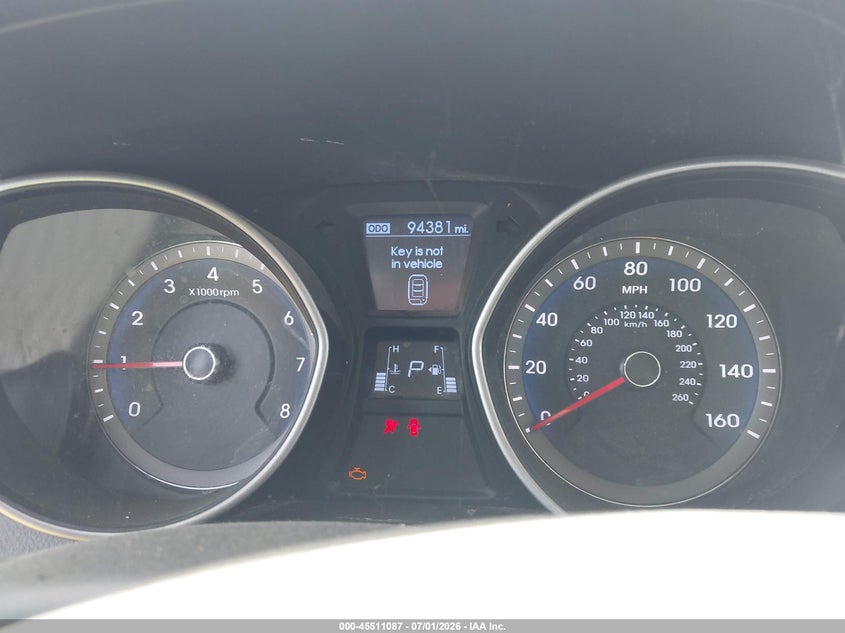 2014 Hyundai Elantra VIN KMHD35LH6EU161326 IAAI salvage auction — NORMAL WEAR, Original (Ohio), sold $1,400 on 2026-07-23 (photo 7)