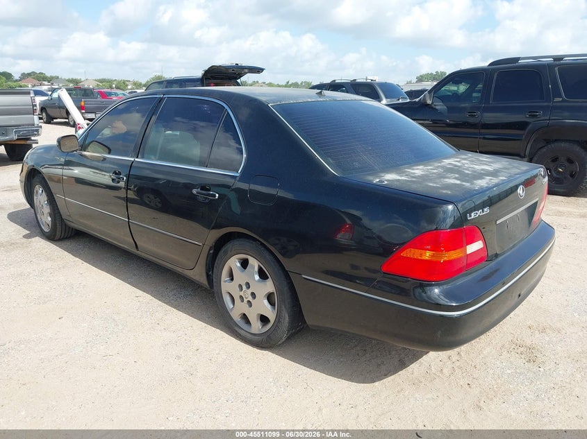 2001 Lexus Ls 430 VIN JTHBN30F310001885 IAAI salvage auction — NORMAL WEAR, Original (Texas), sold $700 on 2026-07-15 (photo 3)