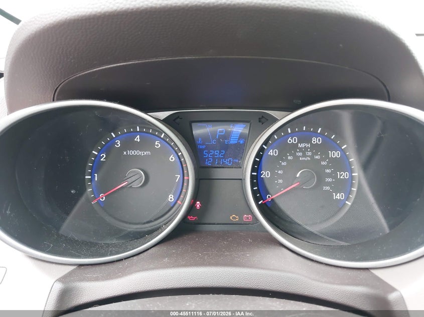 2015 Hyundai Tucson VIN KM8JUCAG9FU107213 IAAI salvage auction — NORMAL WEAR, Clear (Washington), sold $675 on 2026-07-29 (photo 7)