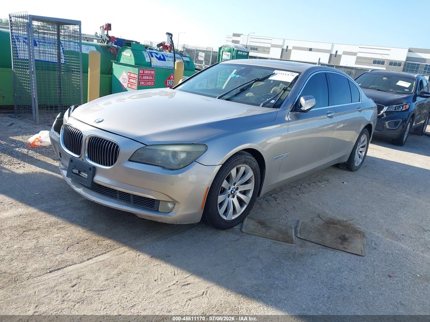 2011 BMW 7 series VIN WBAKA8C51BCY36877 IAAI salvage auction — NORMAL WEAR, Original (Texas), sold $1,325 on 2026-07-28 (photo 2)