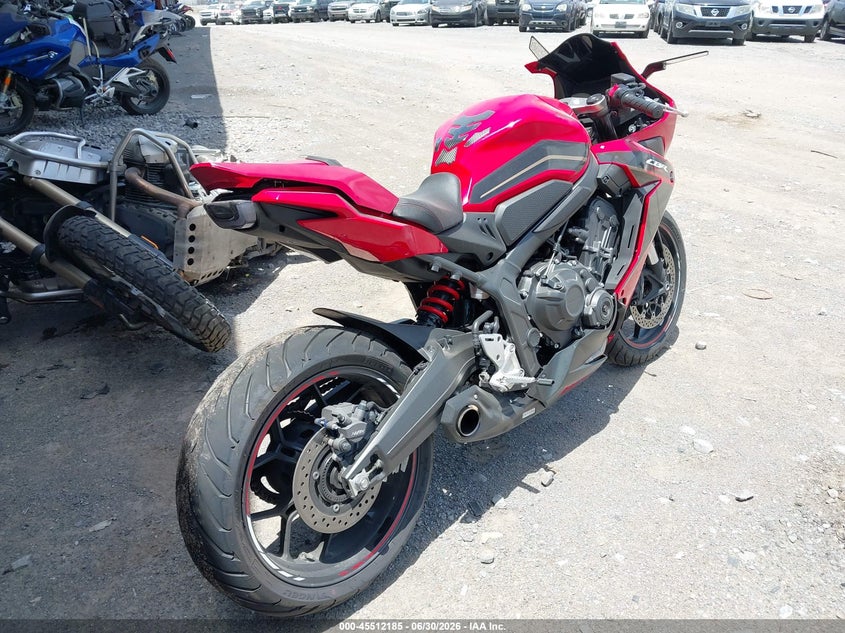 2023 Honda Cbr VIN MLHRH015XP5400250 IAAI salvage auction — FRONT END, Salvage (Tennessee), sold $3,150 on 2026-07-22 (photo 4)