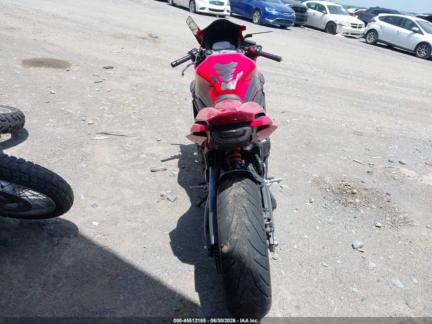 2023 Honda Cbr VIN MLHRH015XP5400250 IAAI salvage auction — FRONT END, Salvage (Tennessee), sold $3,150 on 2026-07-22 (photo 6)