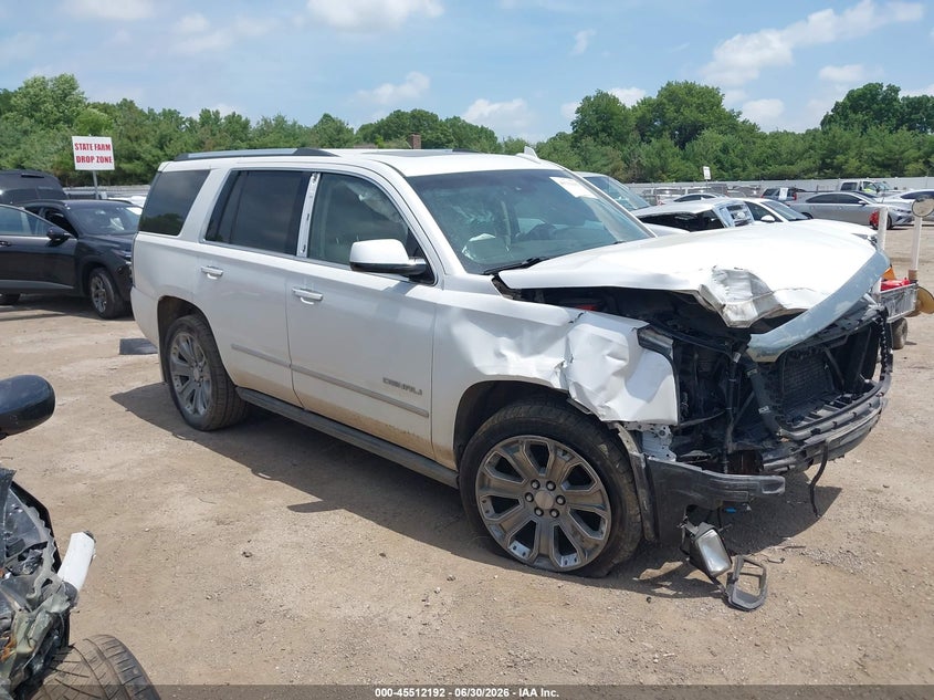 2016 Gmc Yukon VIN 1GKS2CKJ4GR158524 IAAI salvage auction — FRONT END, Clear (Indiana), sold $3,100 on 2026-07-31 (photo 1)