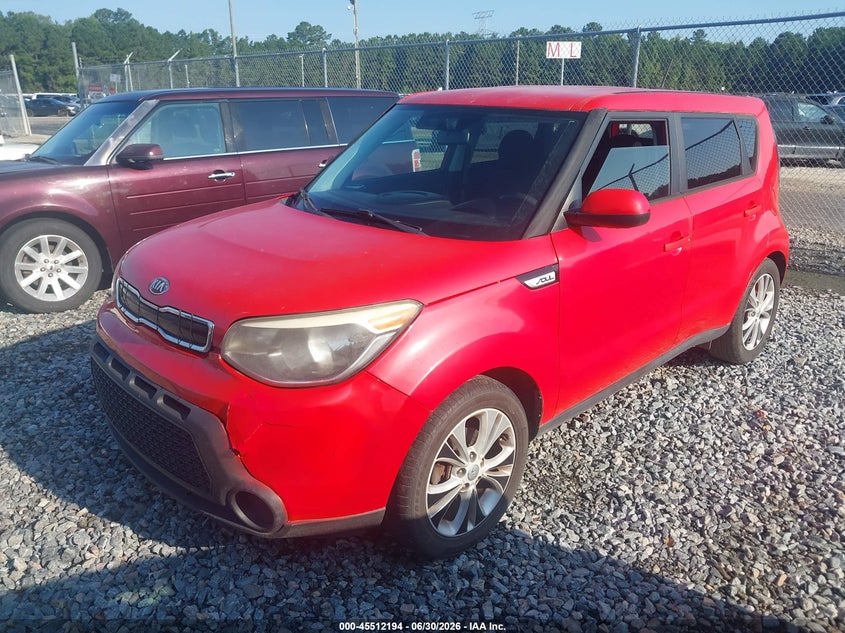 2015 Kia Soul VIN KNDJP3A58F7779286 IAAI salvage auction — NORMAL WEAR, Clear (Georgia), sold $725 on 2026-07-17 (photo 2)