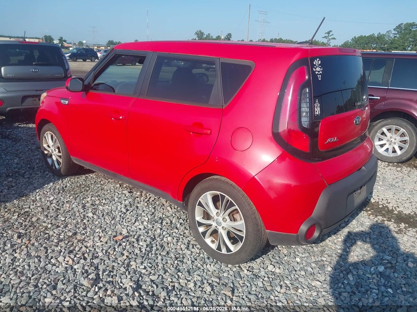 2015 Kia Soul VIN KNDJP3A58F7779286 IAAI salvage auction — NORMAL WEAR, Clear (Georgia), sold $725 on 2026-07-17 (photo 3)