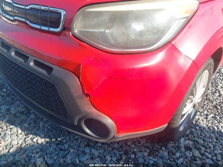 2015 Kia Soul VIN KNDJP3A58F7779286 IAAI salvage auction — NORMAL WEAR, Clear (Georgia), sold $725 on 2026-07-17 (photo 6)