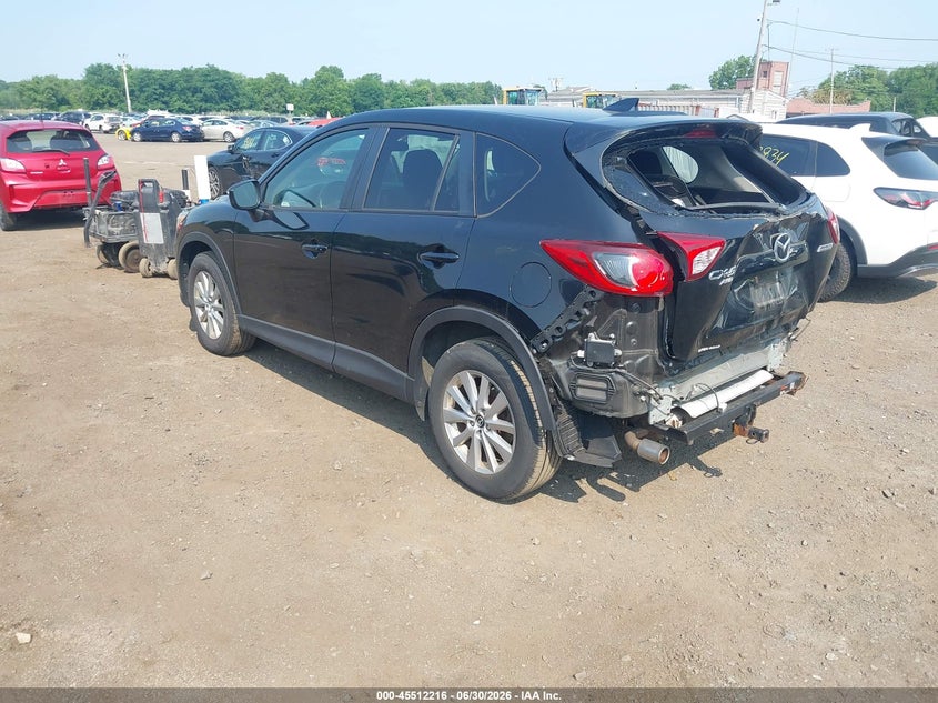 2016 Mazda Cx-5 VIN JM3KE4CY5G0802189 IAAI salvage auction — REAR END, Salvage Title, sold $125 on 2026-07-22 (photo 3)