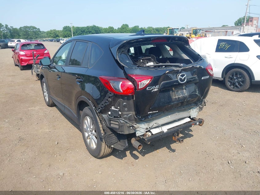 2016 Mazda Cx-5 VIN JM3KE4CY5G0802189 IAAI salvage auction — REAR END, Salvage Title, sold $125 on 2026-07-22 (photo 6)