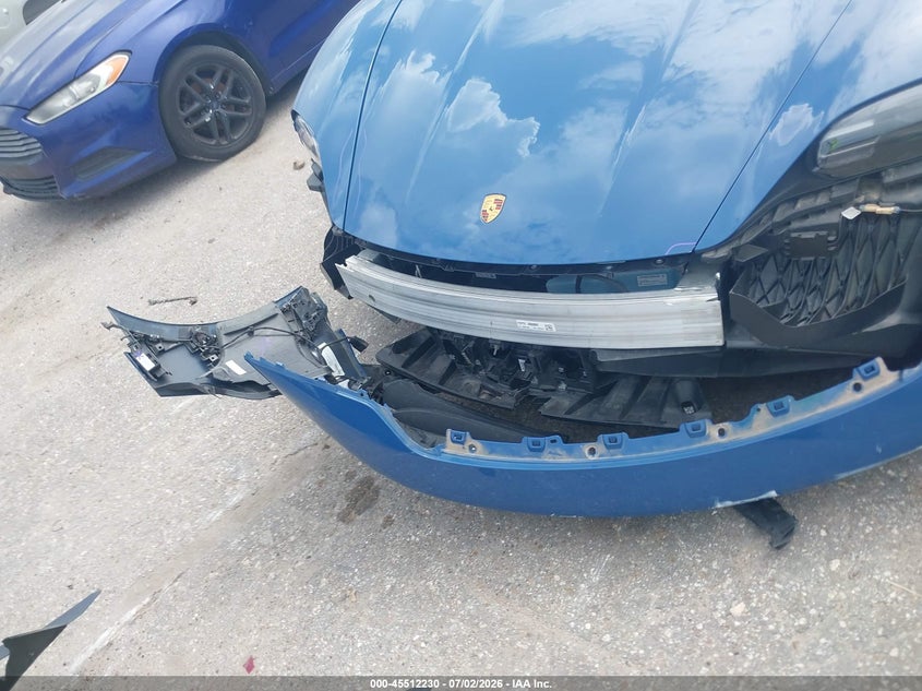 2022 Porsche Taycan VIN WP0AA2Y12NSA10814 IAAI salvage auction — FRONT & REAR, Salvage (Texas), sold $19,000 on 2026-08-19 (photo 6)
