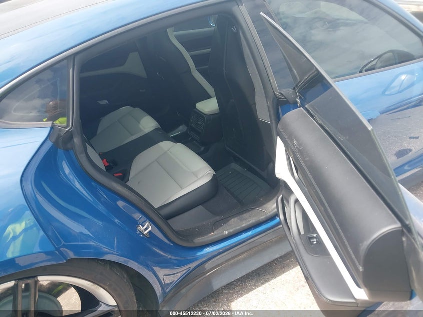2022 Porsche Taycan VIN WP0AA2Y12NSA10814 IAAI salvage auction — FRONT & REAR, Salvage (Texas), sold $19,000 on 2026-08-19 (photo 8)