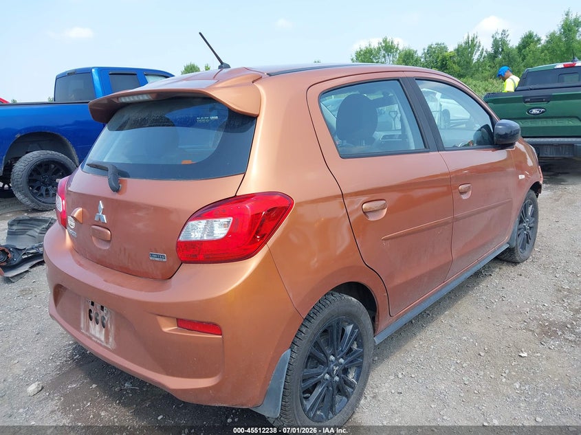 2020 Mitsubishi Mirage VIN ML32A5HJ4LH005971 IAAI salvage auction — FRONT END, Mv-907A (New York), sold $1,400 on 2026-07-23 (photo 4)
