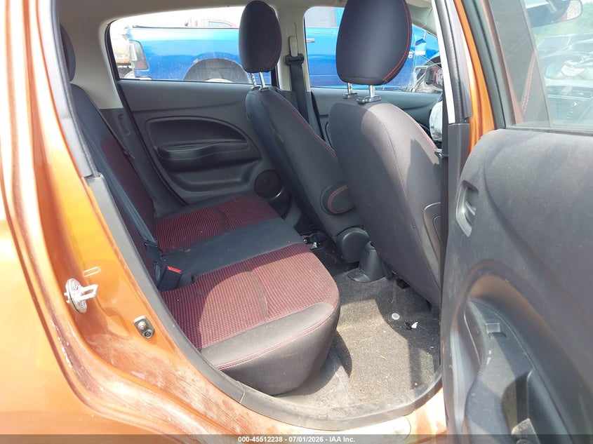 2020 Mitsubishi Mirage VIN ML32A5HJ4LH005971 IAAI salvage auction — FRONT END, Mv-907A (New York), sold $1,400 on 2026-07-23 (photo 8)