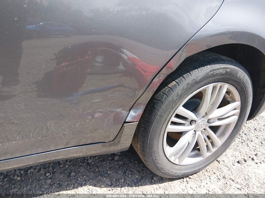 2011 Infiniti G37 VIN JN1CV6AR9BM403097 IAAI salvage auction — LEFT SIDE, Salvage (Ohio), sold $500 on 2026-07-21 (photo 6)