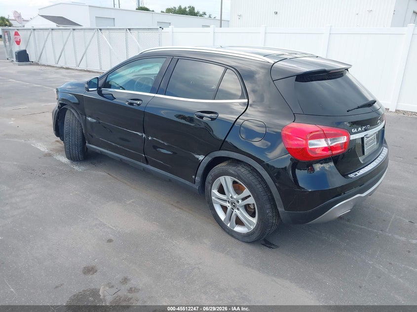 2018 Mercedes-benz Gla-klasse VIN WDCTG4EB9JJ480085 IAAI salvage auction — FRONT END, Salvage Title, sold $5,150 on 2026-08-03 (photo 3)