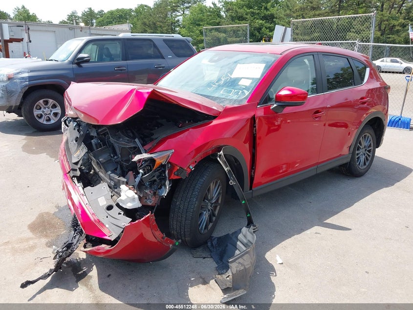2021 Mazda Cx-5 VIN JM3KFBCM4M1314422 IAAI salvage auction — FRONT END, Salvage Title, sold $3,300 on 2026-07-28 (photo 2)