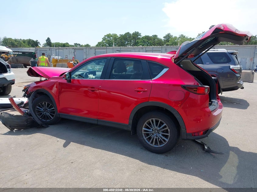2021 Mazda Cx-5 VIN JM3KFBCM4M1314422 IAAI salvage auction — FRONT END, Salvage Title, sold $3,300 on 2026-07-28 (photo 3)