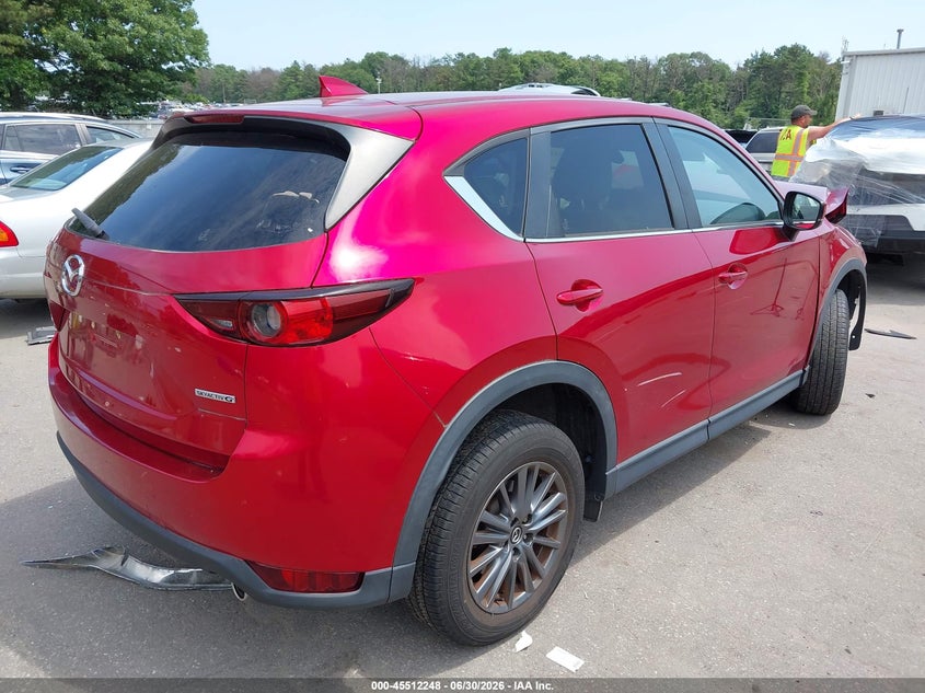2021 Mazda Cx-5 VIN JM3KFBCM4M1314422 IAAI salvage auction — FRONT END, Salvage Title, sold $3,300 on 2026-07-28 (photo 4)
