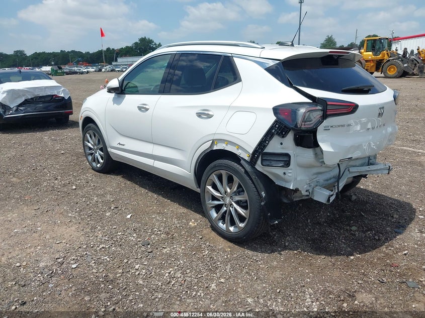 2024 Buick Encore gx VIN KL4AMGSL6RB023609 IAAI salvage auction — REAR END, Salvage Title, sold $12,825 on 2026-08-12 (photo 3)