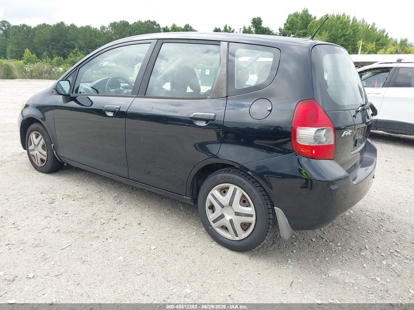 2008 Honda Fit VIN JHMGD38488S025383 IAAI salvage auction — NORMAL WEAR, Clear-Dealer Only (North Carolina), sold $975 on 2026-07-14 (photo 3)