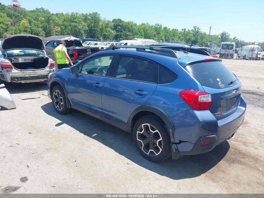 2014 Subaru Xv VIN JF2GPACC5E8298884 IAAI salvage auction — NORMAL WEAR, Salvage Title, sold $1,100 on 2026-07-28 (photo 3)