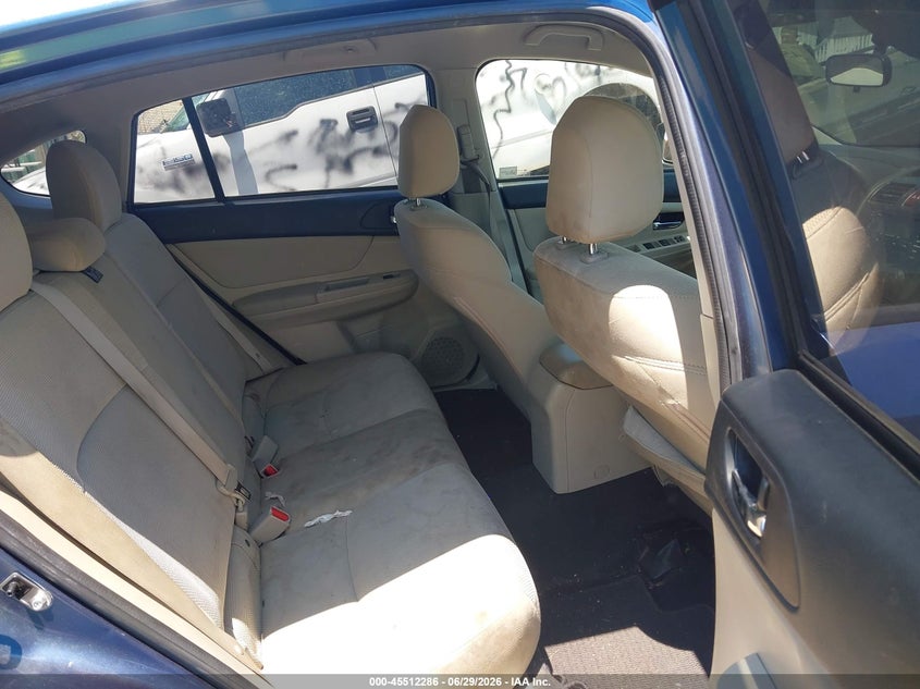 2014 Subaru Xv VIN JF2GPACC5E8298884 IAAI salvage auction — NORMAL WEAR, Salvage Title, sold $1,100 on 2026-07-28 (photo 8)